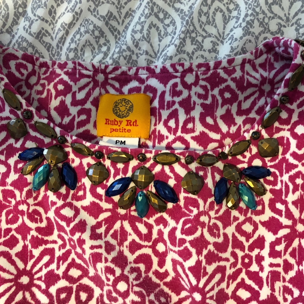 Ruby Rd. Blouse, petite medium - Picture 5 of 6